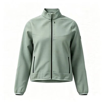 Women's Waffle Grid Knit Full-Zip Stretch Jacket best