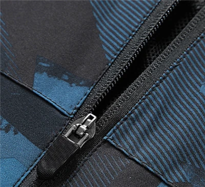 Mens blue sportcoat zip