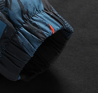 Mens blue sportcoat cuff